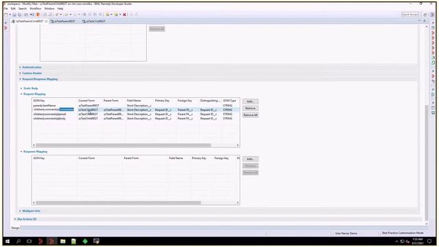 BMC Remedy: How to send parent-child data using REST API смотреть онлайн
