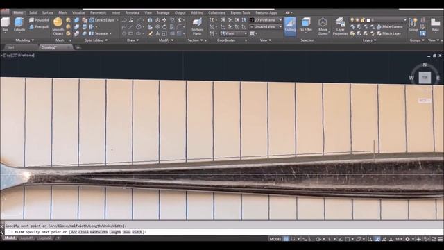 AutoCAD 3D tutorial basic : From Photo to 3D Model : Fork смотреть онлайн