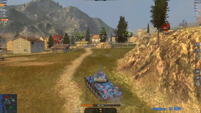 wot blitz Лучший танк седьмого уровня ЛТТБ Мастер Леста Танкс Блитц смотреть онлайн