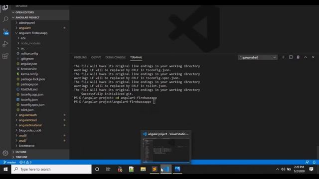 Install angular 9 with Firebase | angular 9 tutorial with Firebase смотреть онлайн
