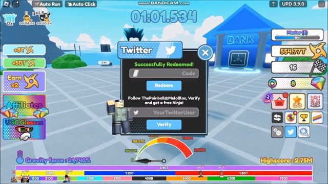 NEW UPDATE CODES [Heaven World] Anime Racing Clicker ROBLOX | ALL CODES | SEPTEMBER 30, 2023 смотреть онлайн