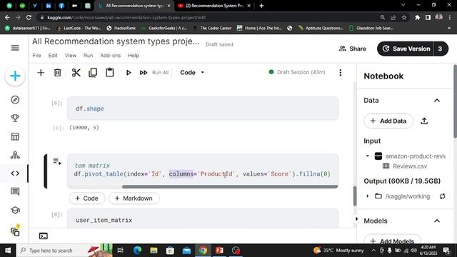User-Based Recommendation Systems | Collaborative Filtereing with Amazon Review Urdu Hindi смотреть онлайн