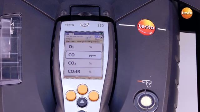 testo 350: Displayanzeige konfigurieren (2/13) | Be sure. Testo смотреть онлайн