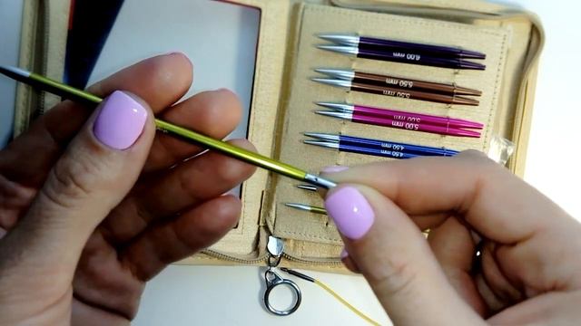 KnitPro Zing/ обзор укороченных спиц.