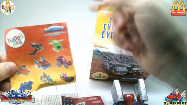 Распаковка и Обзор Игрушки из Хэппи Мил McDonald's =ОГНЕГОН= SKYLANDERS SUPERCHARGERS [СКАЙЛЕНДЕРЫ] смотреть онлайн