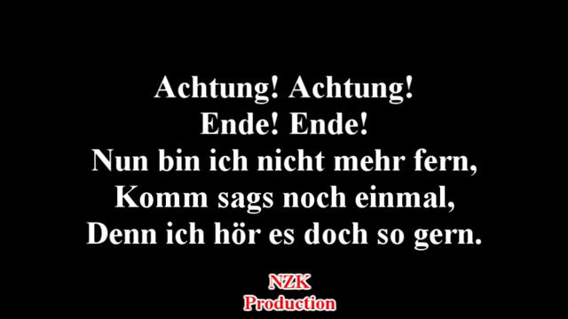 Oomph! - Achtung! Achtung!(Lyrics) смотреть онлайн