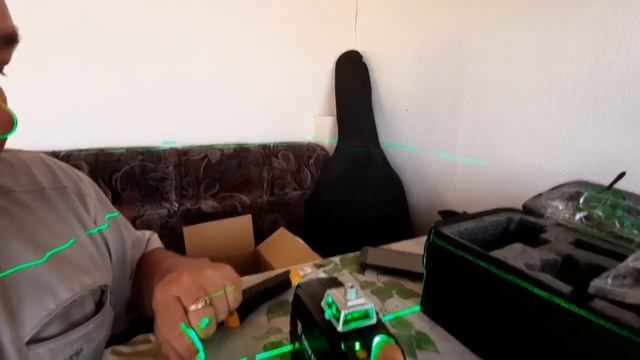 Распаковка 3D лазерного уровня DEKO с алиэкспресс. смотреть онлайн