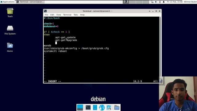 3.4 (B) || Experiment 10-3 - Automatización con scripts BASH || Debian 11 смотреть онлайн