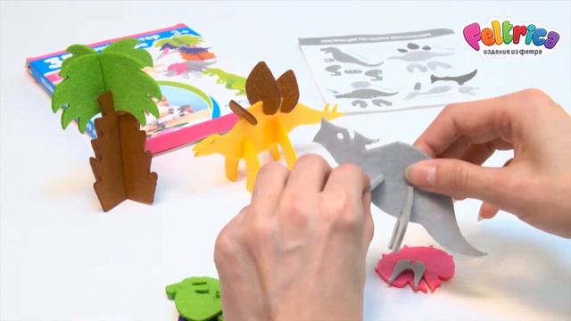 Собираем 3D-конструктор Динозавры смотреть онлайн