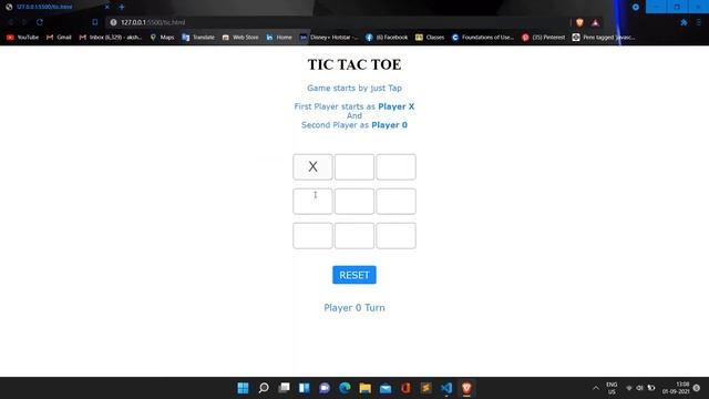 Tic Tac Toe || Using The Java Script. смотреть онлайн
