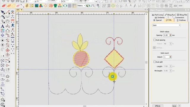 How Can Make Complete Design In Wilcom For Beginners || Learning Embroiderystudio E4 For Beginners