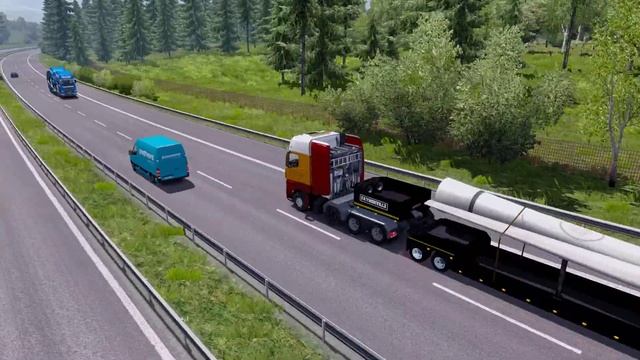 [ETS 2] Mercedes Actros SLT Växjö - Malmö смотреть онлайн