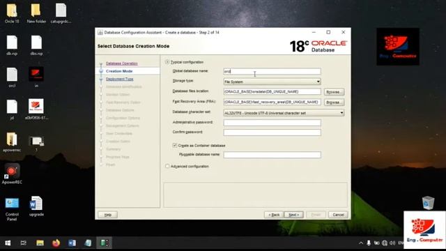 7-Setup Oracle18 exe and database-ORACLE смотреть онлайн