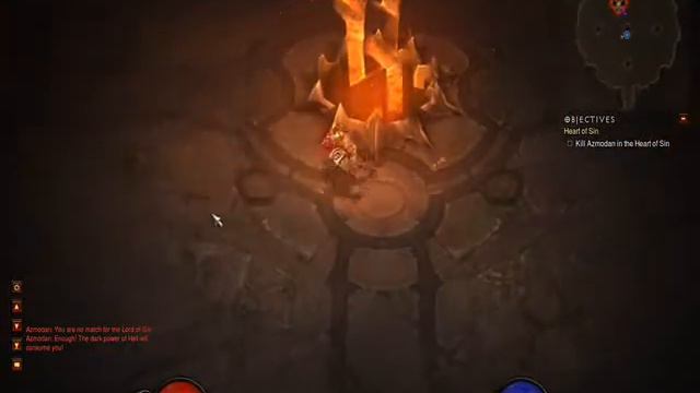 Diablo 3: Templar and witch doctor killing Azmodan (inferno difficulty) смотреть онлайн