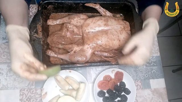 ГОТОВИМСЯ К ПРАЗДНИКУ. ФАРШИРОВАННАЯ УТКА НА РОЖДЕСТВО??? смотреть онлайн