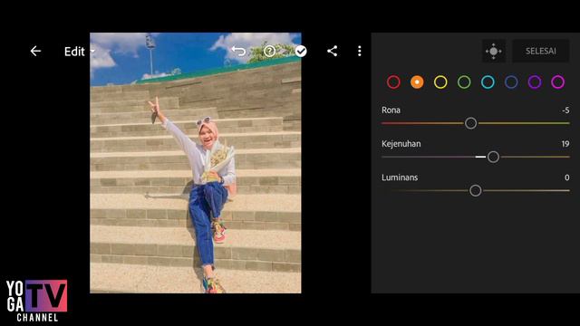 Edit foto keren ala selebgram di apk lightroom | preset Mood Booster @yogatvchannel1922 смотреть онлайн