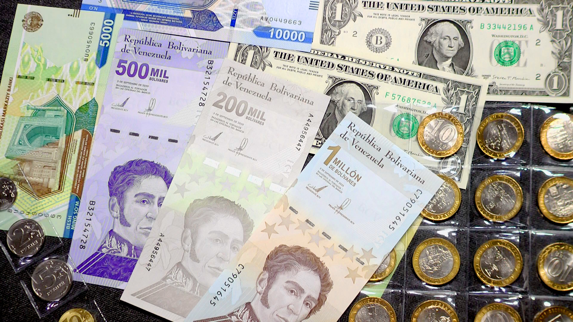 Распаковка посылки с монетами и банкнотами. Пополнение коллекции. смотреть онлайн