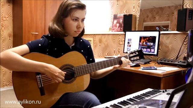 "Виноградная косточка". Уроки игры на гитаре (Измайлово, Первомайская, Щелковская). смотреть онлайн