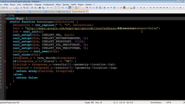 Geolocalización con PHP (Latitud y Longitud) смотреть онлайн
