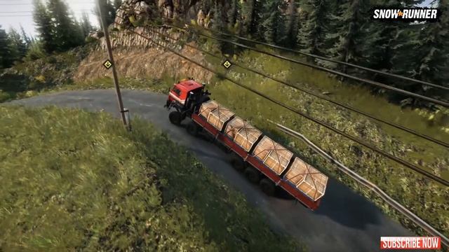 SnowRunner: LASWILL Norway Map - Contracts - Blockage On The Road смотреть онлайн