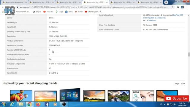 Best Budget LG Monitors 2020 | For Gaming | For Video Editing | Hindi | सबसे बेहतर LG मॉनीटर्स смотреть онлайн