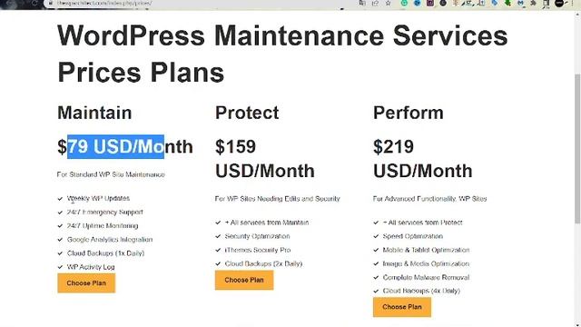 Monthly Wordpress Maintenance смотреть онлайн
