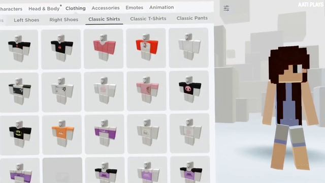Making a MINECRAFT Avatar on ROBLOX ?✨ смотреть онлайн
