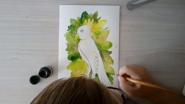 Мастер-класс "Какаду в зелени" смотреть онлайн