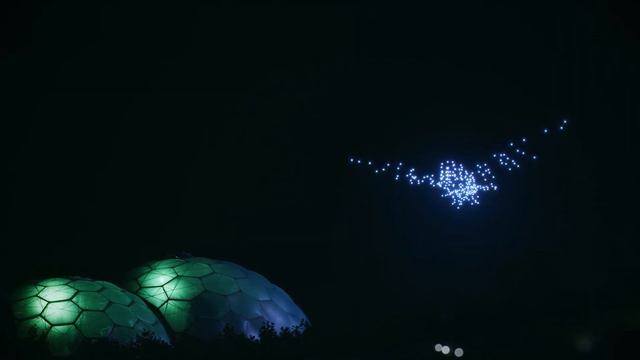 Swarm of 300 drones create a powerful warning to ‘Act now’ смотреть онлайн