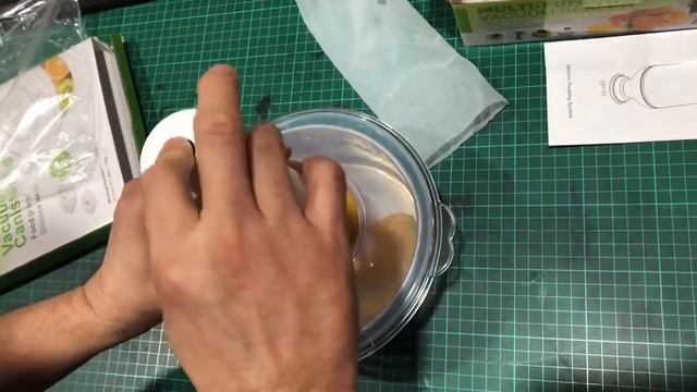 Portable Vacuum sealer, Xin Bao Long QH-05 with Lid Canister смотреть онлайн