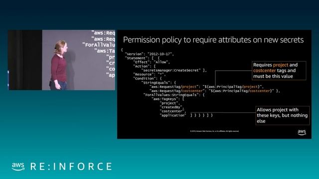 AWS re:Inforce 2019: Scale Permissions Management in AWS w/ Attribute-Based Access Control (SDD350) смотреть онлайн