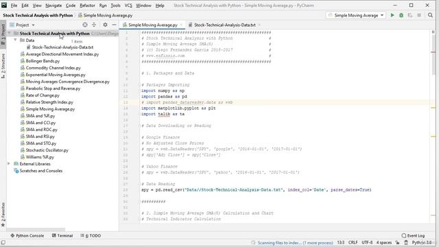 #2# Stock Technical Analysis with Python (Stock Technical Analysis Data) смотреть онлайн