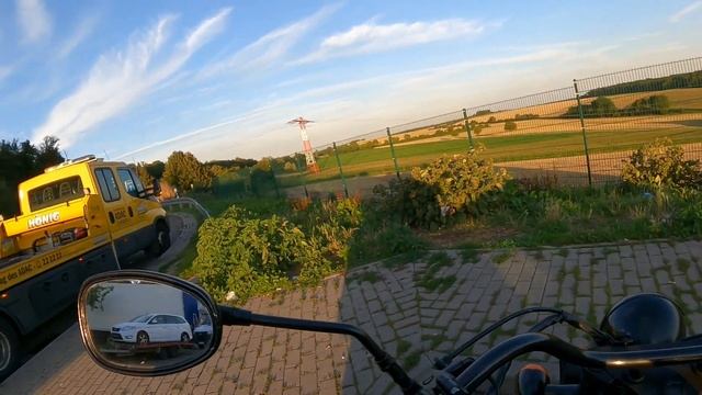 Honda Shadow 125 - Autobahn Top Speed 0 - 100.km.