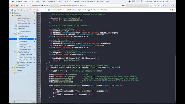 How to Develop iOS Apps with Parse in Swift 2.1: V8.1 смотреть онлайн