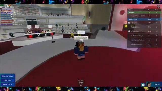 Playing "impossible" roblox piano songs on Robloxs Got Talent смотреть онлайн