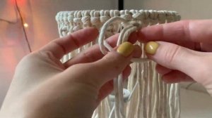 как плести абажур макраме  | SHODDI