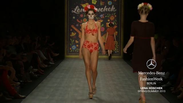 Lena Hoschek Show Mercedes-Benz Fashion Week Berlin S/S 2013 смотреть онлайн