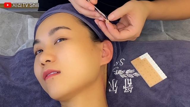 ASMR 얼굴 괄사(Gua Sha) 마사지