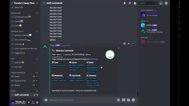 Tatsu Server Points Explained | Tatsu смотреть онлайн