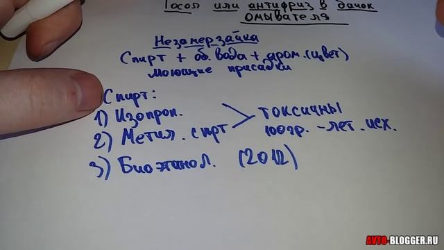 Тосол или антифриз в бачок омывателя. Просто о сложном смотреть онлайн