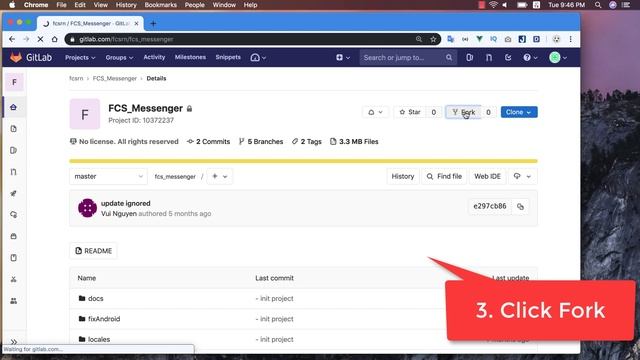 How to fork project in gitlab смотреть онлайн