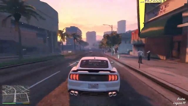 GTA 5 - Ford Mustang Mach 1 Free Roam Gameplay | Mai Shiranui Riding Ford Mustang Mach 1 смотреть онлайн