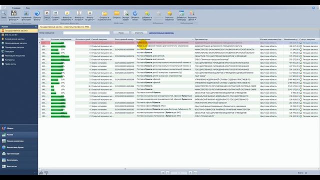 Госконтракты, анализ конкурентов, поиск скрытых закупок смотреть онлайн