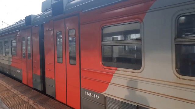 ЭД4М 0383 отправляется со станции Лосиноостровская смотреть онлайн