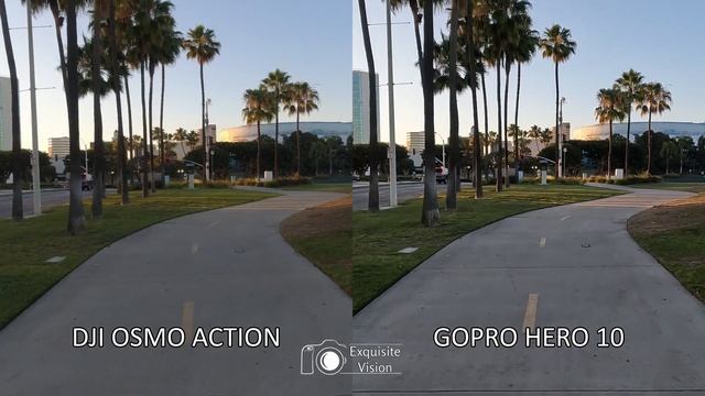 OSMO ACTION VS GOPRO HERO 10 (NO COLOR GRADING) смотреть онлайн