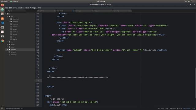 Django & Bokeh Tutorial: Build A Bmi Calculator And Weight Loss Tracker смотреть онлайн