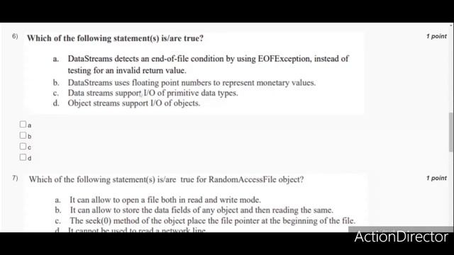 Programming in Java Quiz Solution Week-7 Solution | NPTEL Jan-Apr 2021 смотреть онлайн