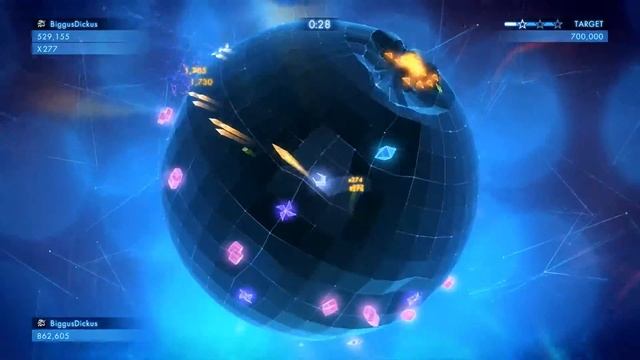 Geometry Wars 3 Dimensions PC REVIEW (1080p/60fps) A great twin stick shooter смотреть онлайн