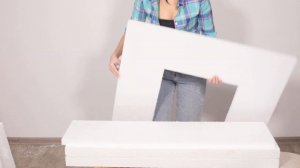 Новогодний КАМИН из ПЕНОПЛАСТА своими руками / Как сделать бюджетный декоративный камин дома