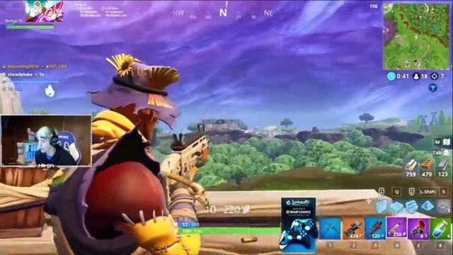 Ninja 13 Kills Solo Game/Ninja Trap House Victory Royale смотреть онлайн